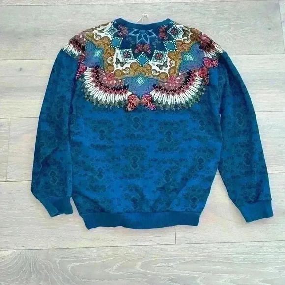 WOMENS Adidas x Farm Rio Borbomix Crew Neck Sweatshirt | XS extra small - Picture 5 of 14